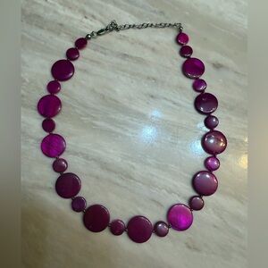 Elegant Purple Necklace